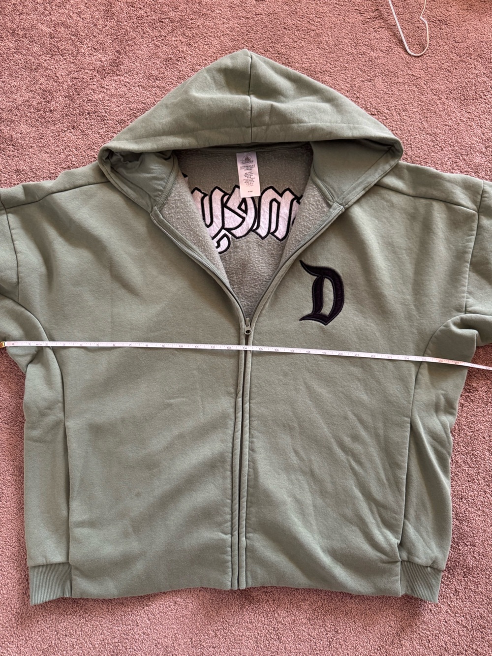 Disney Sage Green Hoodie - Picture 11 of 13